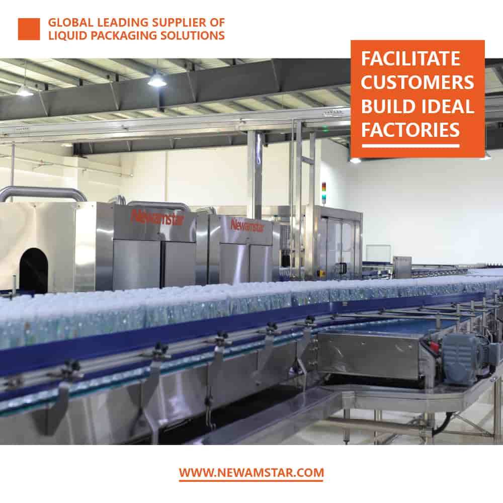 Water Line 7 Spring Water Filling Line