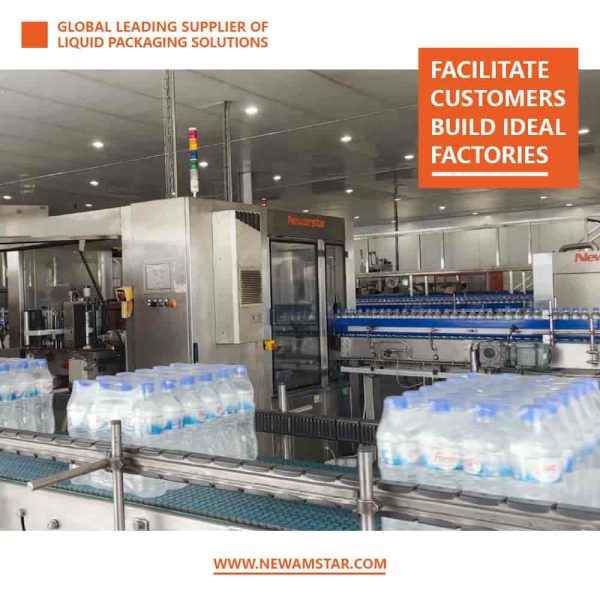 Mineral Water BFC Triblock Machine Line